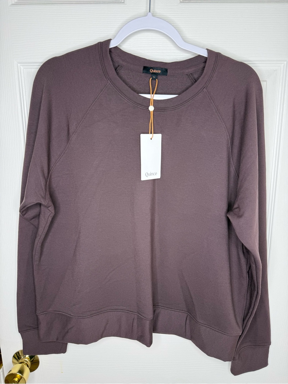 Quince Women's Crewneck Sweatshirt - Mauve